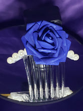 Load image into Gallery viewer, Pearl Floral Hair Combs