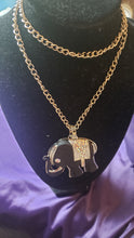 Load image into Gallery viewer, Black Elephant Chain
